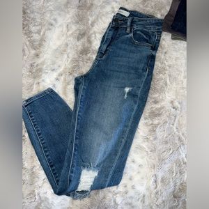 Hidden skinny jeans, size 25